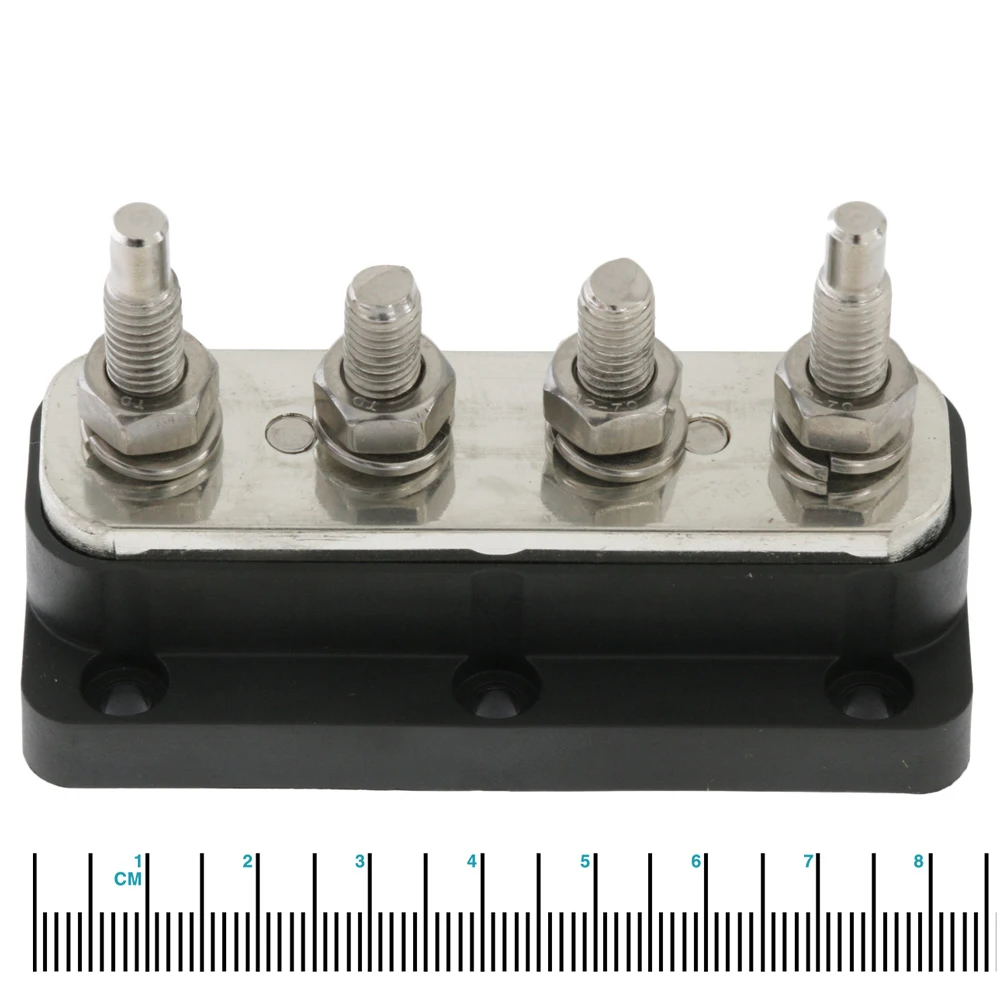 BEP Marine BEP 500A Pro Installer Heavy Duty Bus Bar 4-Stud 1 BEP Marine BEP 500A Pro Installer Heavy Duty Bus Bar 4-Stud