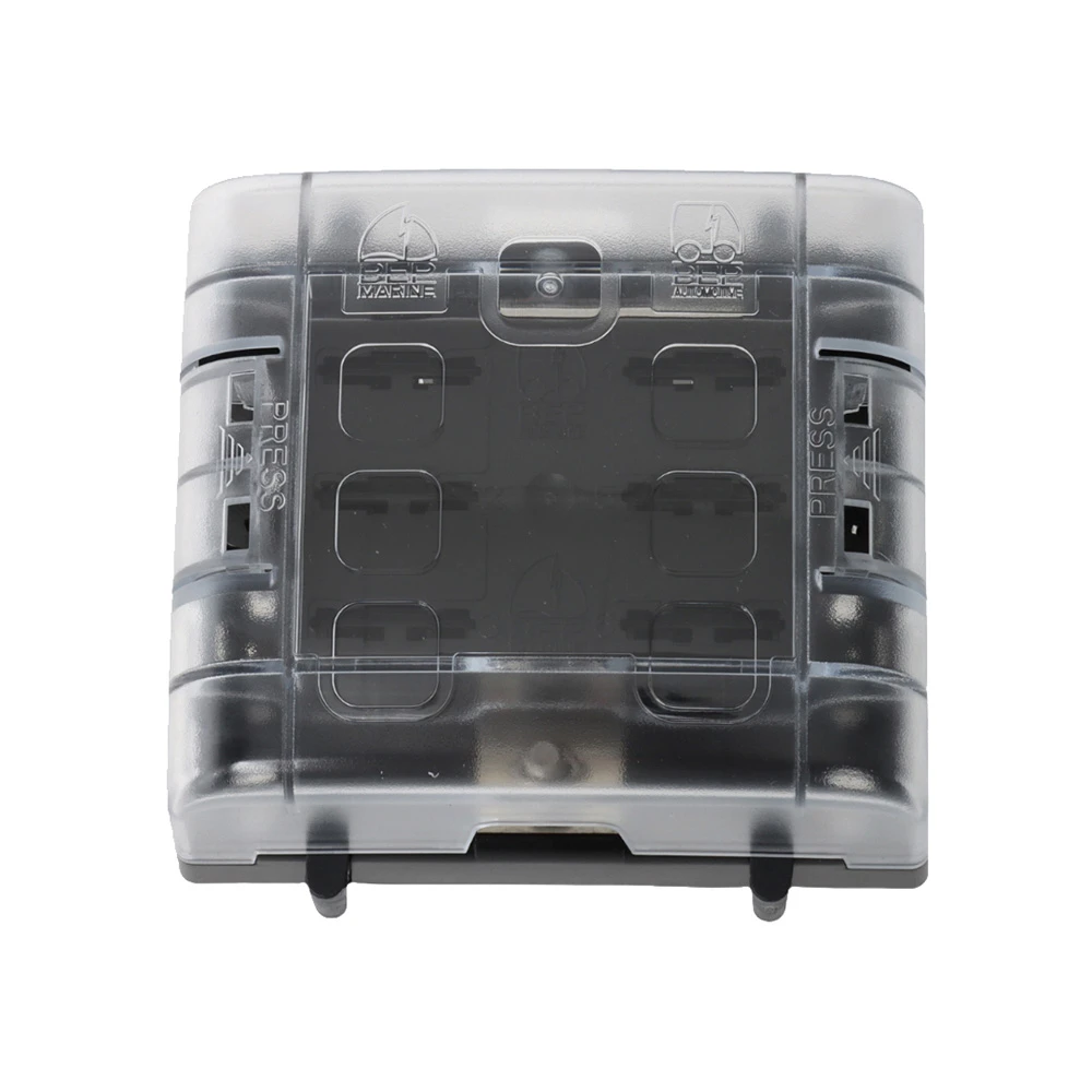 BEP Marine BEP ATC Six Way Fuse Holder Quick Connect With Cover And Link 2 BEP Marine BEP ATC Six Way Fuse Holder Quick Connect With Cover And Link - Image 2
