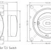 BEP Marine 720 Heavy Duty On/Off Battery Switch 600A