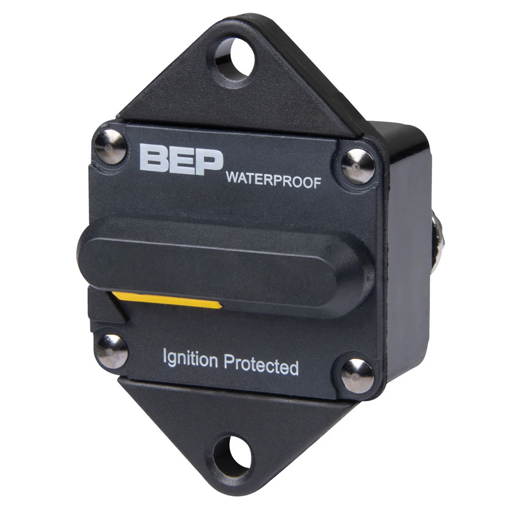 BEP Marine BEP Heavy Duty Switchable Reset Circuit Breaker - Panel Mount 1 BEP Marine BEP Heavy Duty Switchable Reset Circuit Breaker - Panel Mount