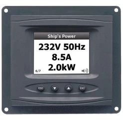 BEP Marine BEP Panel Mounted AC Systems Monitor