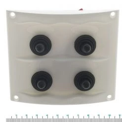 BEP Marine BEP Spray-Proof 4-Way Panel Switch White 7 BEP Marine BEP Spray-Proof 4-Way Panel Switch White -BEP Boating Sales Store 900 4wpw 2