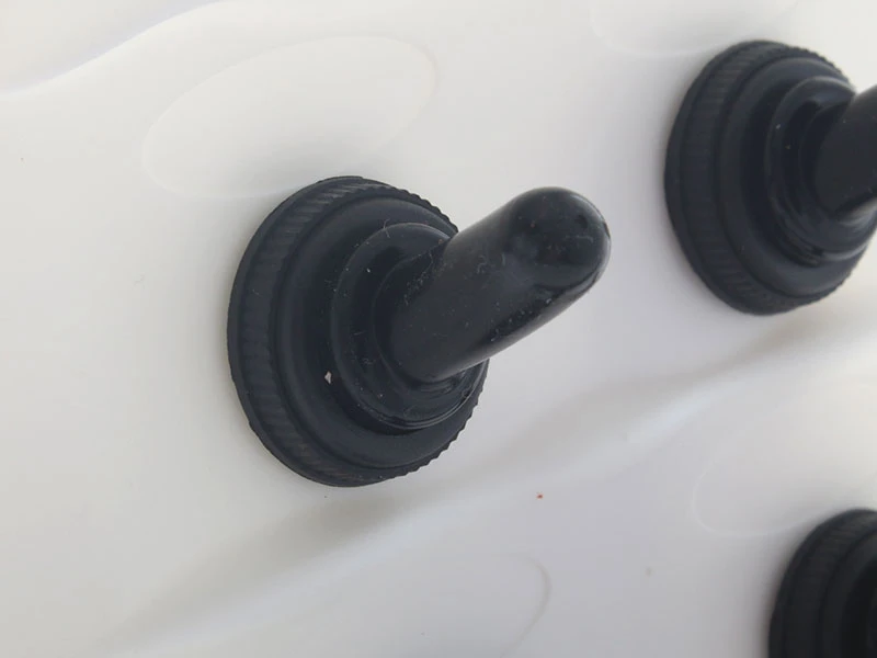 BEP Marine BEP Spray-Proof 4-Way Panel Switch White 2 BEP Marine BEP Spray-Proof 4-Way Panel Switch White - Image 2