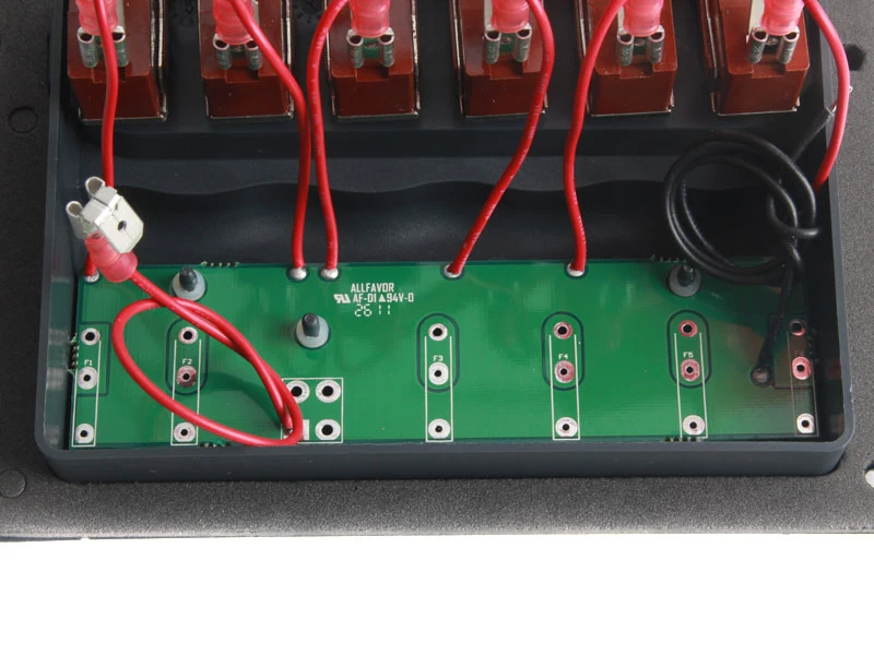 BEP Marine Waterproof 6 Way LED Switch Panel With Fuse 3 BEP Marine Waterproof 6 Way LED Switch Panel With Fuse - Image 3