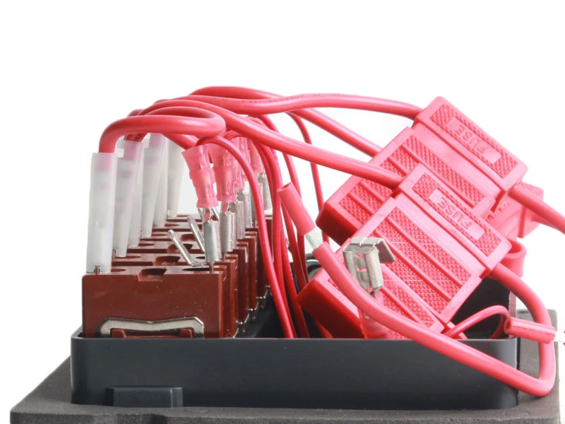 BEP Marine Waterproof 6 Way LED Switch Panel With Fuse 4 BEP Marine Waterproof 6 Way LED Switch Panel With Fuse - Image 4