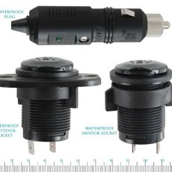 BEP Marine Waterproof Plugs And Sockets 12v -BEP Boating Sales Store groupedwaterproofplugs ruled 1 1