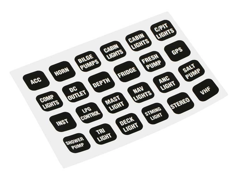 BEP Marine BEP Label Set - 1000 Series 1 BEP Marine BEP Label Set - 1000 Series