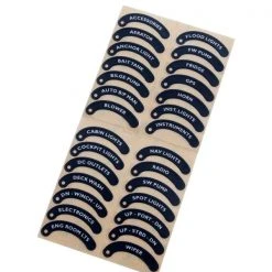 BEP Marine BEP Label Sheet 1 For CG2 Panels